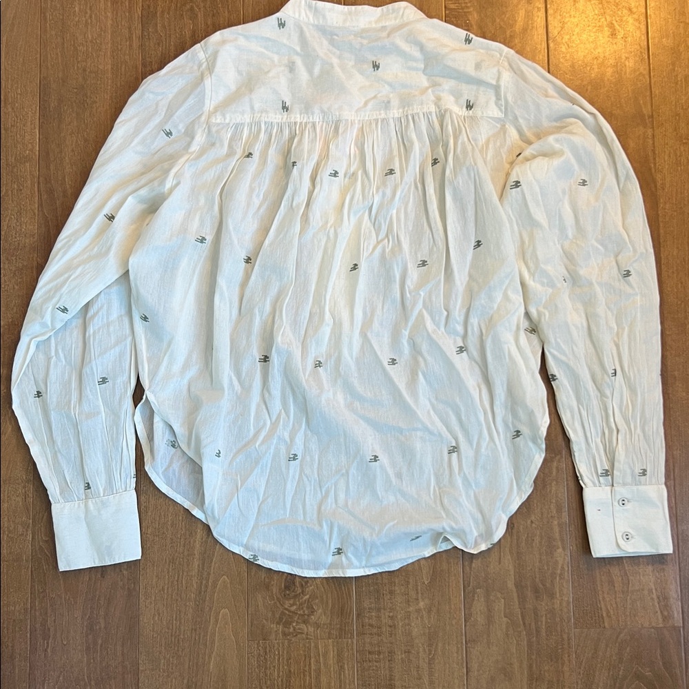 MIRTH Florence Blouse Ivory Janadani Size medium - Picture 4 of 10